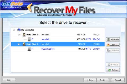Data Recovery Step 2