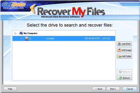Data Recovery Step 3